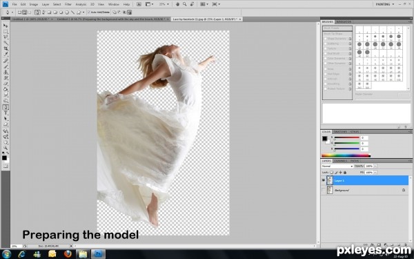 Creation of Untamed: Step 2